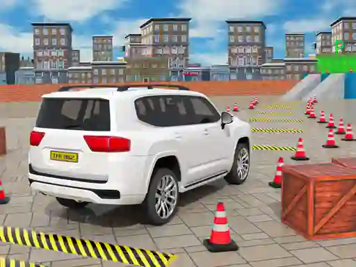 שפּיל Prado Car Parking Games Sim אָנליין