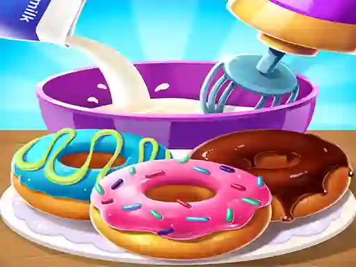 שפּיל Sweet Donut Maker Bakery אָנליין