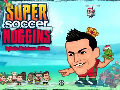 שפּיל Super Soccer Noggins Xmas Edition אָנליין