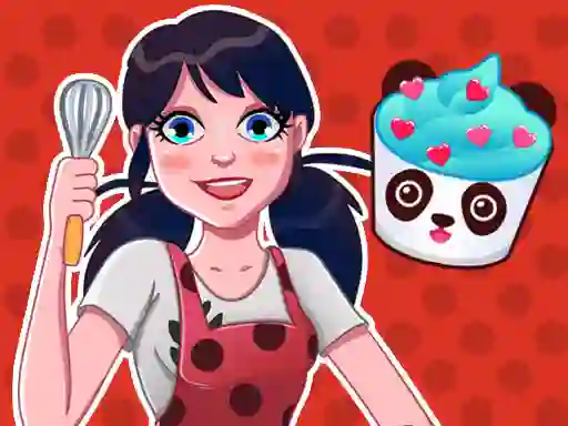 שפּיל Miraculous Cupcake maker אָנליין