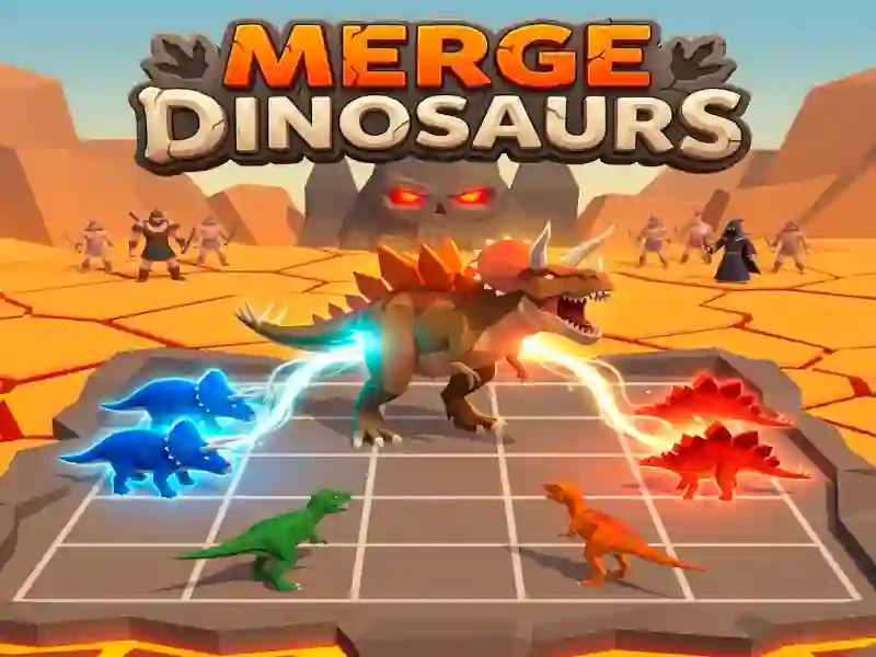 שפּיל Merge Dinosaurs אָנליין