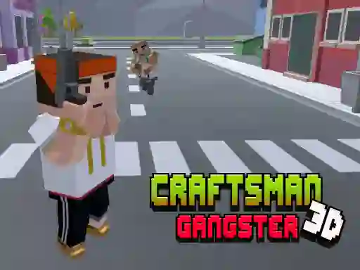 שפּיל CraftsMan 3D Gangster אָנליין