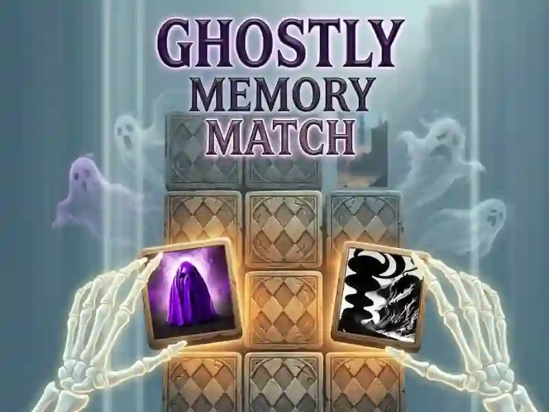 שפּיל Ghosts Memory Match אָנליין