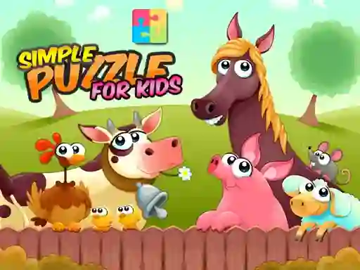 שפּיל Simple Puzzle For Kids אָנליין