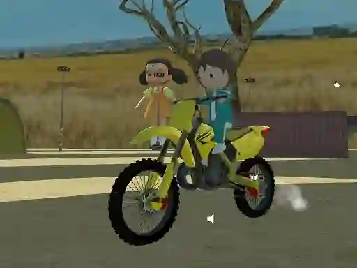 שפּיל MSK Squid Game Motorcycle Stunts אָנליין