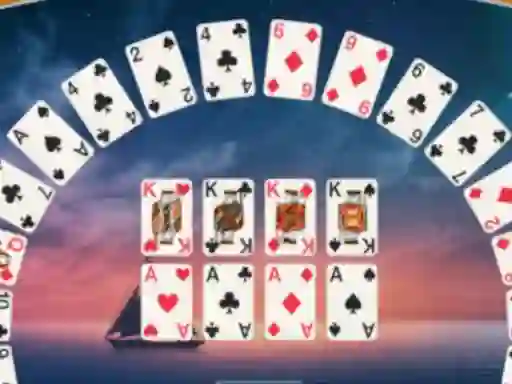 שפּיל Crescent Solitaire אָנליין