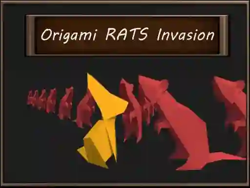 שפּיל Origami Rats Invasion אָנליין