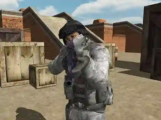 שפּיל Counter City Strike Commando Action אָנליין