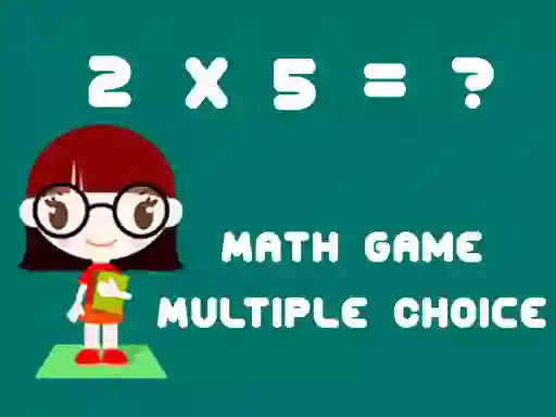 שפּיל Math Game Multiple Choice אָנליין