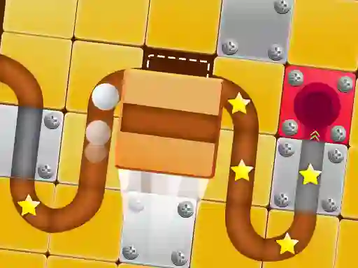 שפּיל Unblock Ball Slide Puzzle אָנליין