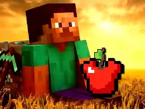 שפּיל Mineblox Apple Shooter אָנליין