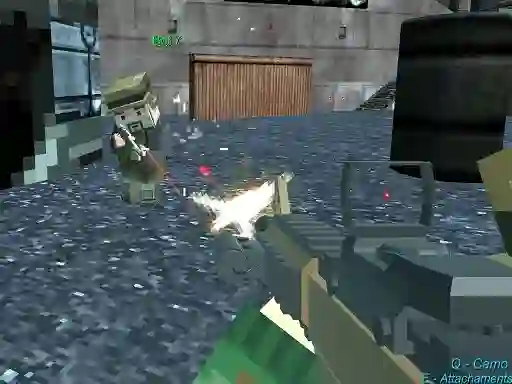 שפּיל Pixel Gungame Arena Prison Multiplayer אָנליין