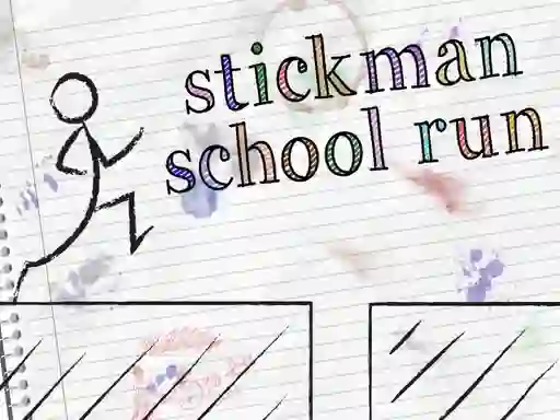 שפּיל Stickman School Run אָנליין