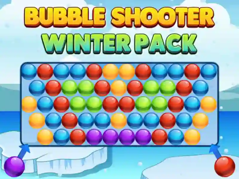 שפּיל Bubble Shooter Winter Pack אָנליין