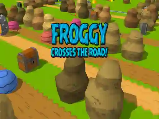 שפּיל Froggy Crosses The Road! אָנליין