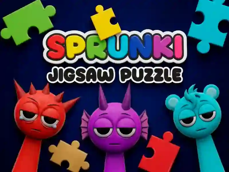 שפּיל Sprunki Jigsaw Puzzle אָנליין