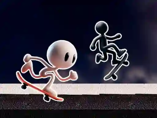 שפּיל Black and White Stickman אָנליין