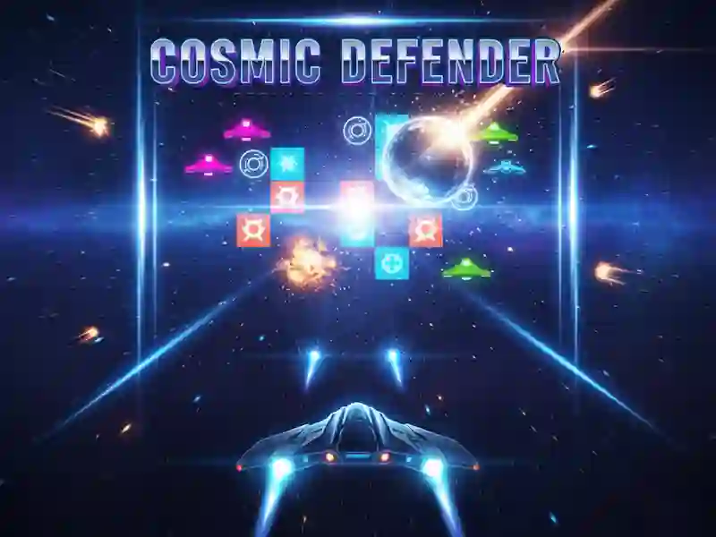 שפּיל Cosmic Defender אָנליין