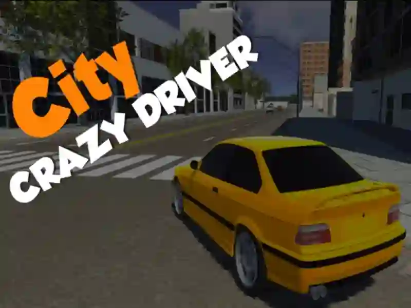 שפּיל City Crazy Driver אָנליין
