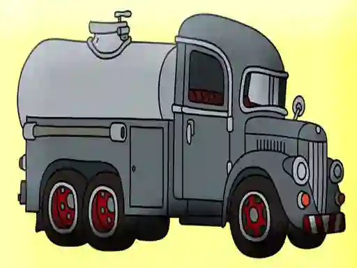 שפּיל Tank Trucks Coloring אָנליין