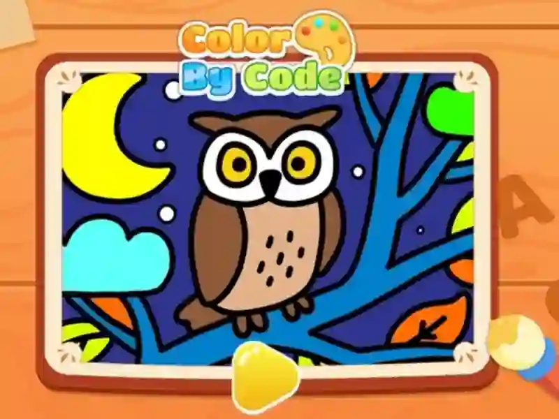 שפּיל Color By Code: Night Owl אָנליין