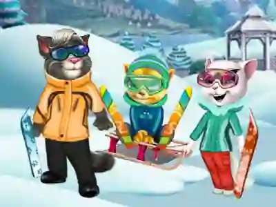 שפּיל Cats Winter Fun אָנליין
