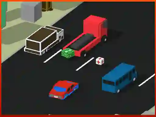 שפּיל Blocky Traffic Racer אָנליין