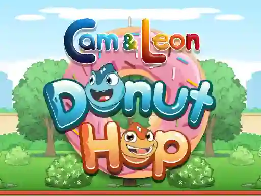 שפּיל Cam and Leon: Donut Hop אָנליין