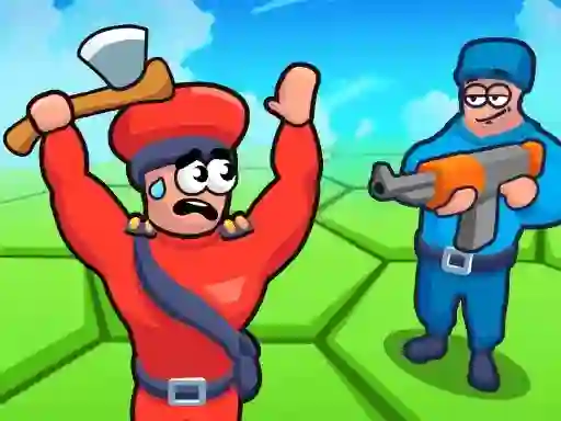 שפּיל Tile Hex World: Red vs Blue אָנליין