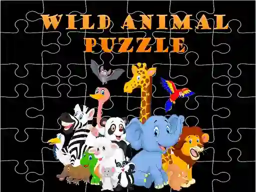 שפּיל Wild Animals Puzzle אָנליין