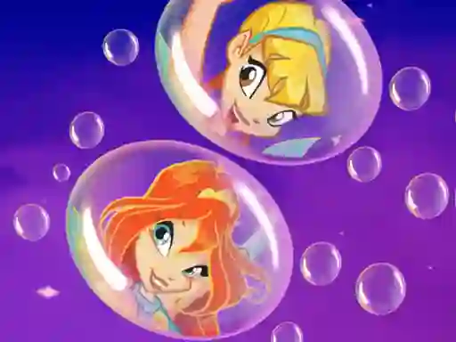 שפּיל Draw Winx Bubble Path אָנליין