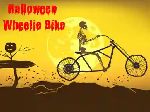 שפּיל Halloween Wheelie Bike אָנליין