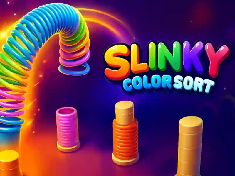 שפּיל Slinky Color Sort אָנליין
