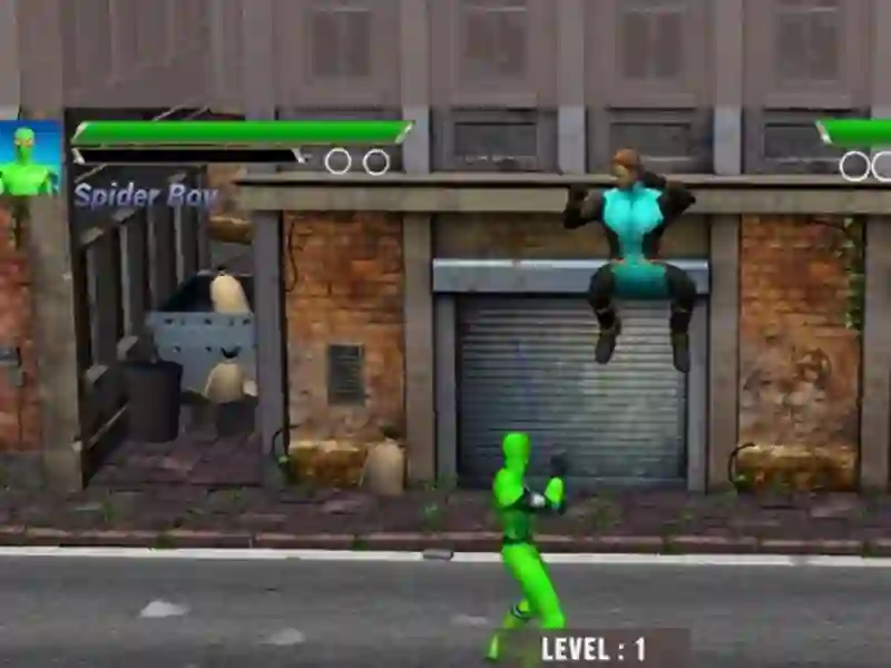 שפּיל Superhero Fighting אָנליין