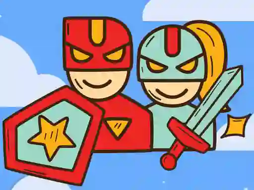 שפּיל Super Warrior Match 3 אָנליין