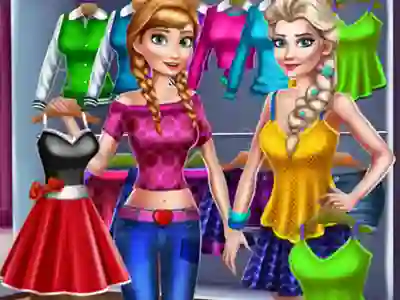 שפּיל Princesses Casual Outfits אָנליין