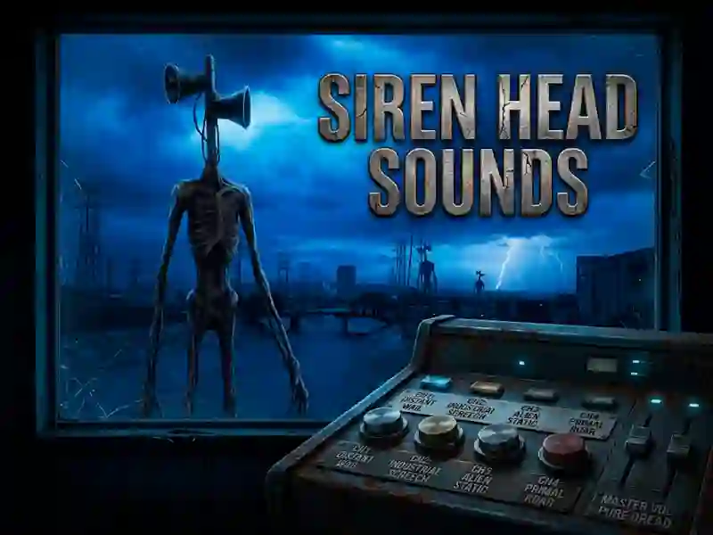 שפּיל Siren Head sounds אָנליין