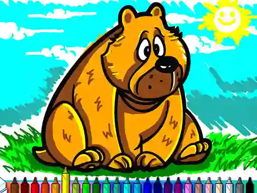 שפּיל Coloring Book Animals אָנליין