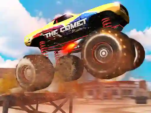 שפּיל Monster Truck Stunt Racing אָנליין