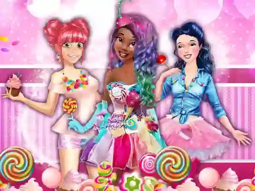 שפּיל Sweet Party With Princesses אָנליין