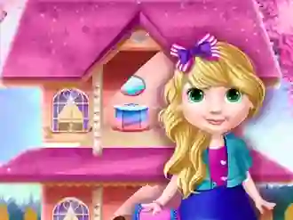 שפּיל Princess Doll House Decoration אָנליין