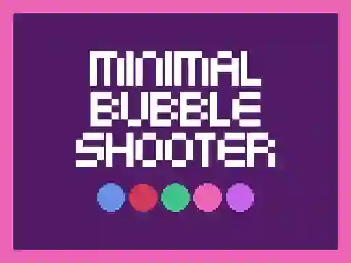 שפּיל Minimal Bubble Shooter אָנליין
