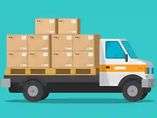 שפּיל Food and Delivery Trucks Jigsaw אָנליין