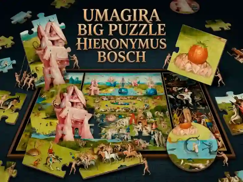 שפּיל Umaigra big Puzzle Hieronymus Bosch אָנליין