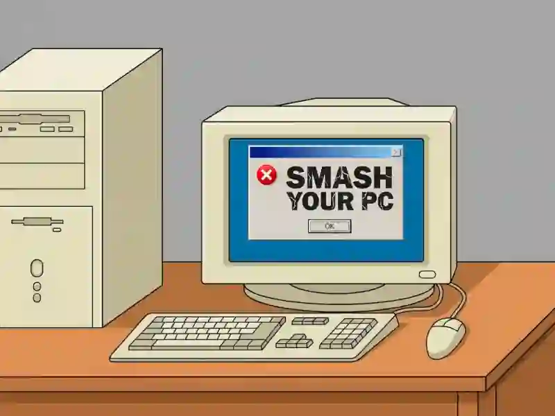 שפּיל Smash Your PC אָנליין