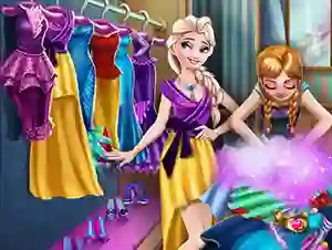 שפּיל Ice Kingdom Wardrobe Cleaning אָנליין