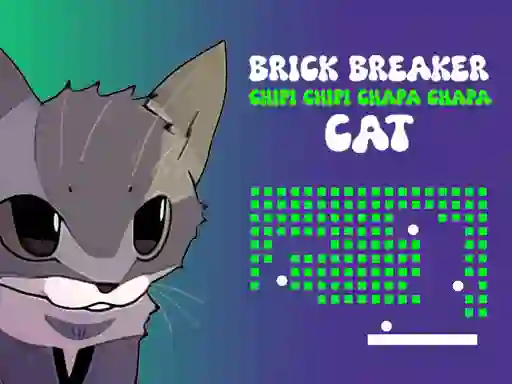 שפּיל Brick Breaker Chipi Chipi Chapa Chapa Cat אָנליין