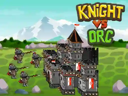 שפּיל Knight Vs Orc אָנליין