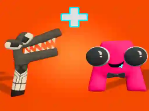 שפּיל Merge Alphabet: 2D Run אָנליין