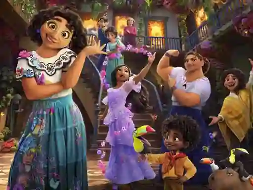 שפּיל Madrigal Family Coloring אָנליין